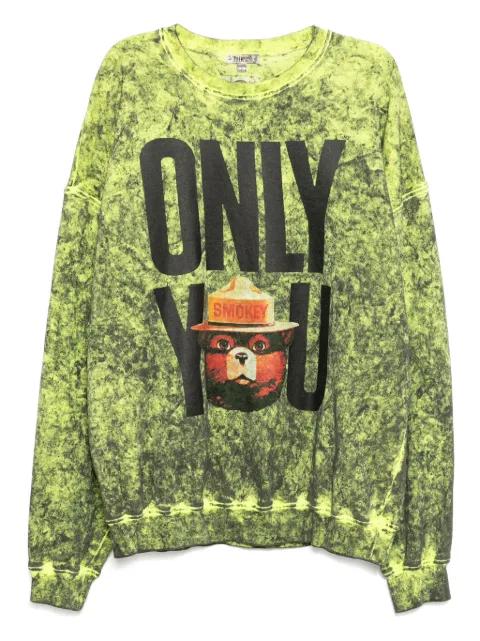 graphic-print sweatshirt by STAIN SHADE