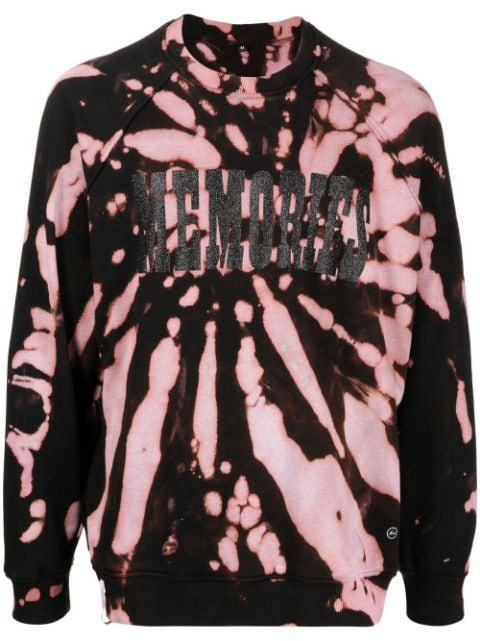 x Hiroshi Fujiwara bleached-effect sweatshirt by STAIN SHADE