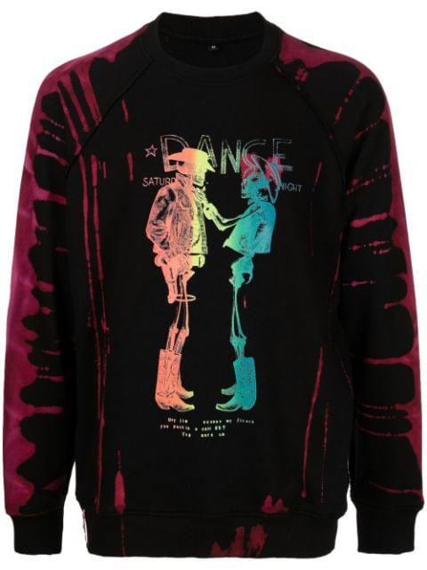 x Hiroshi Fujiwara skeleton-print sweatshirt by STAIN SHADE