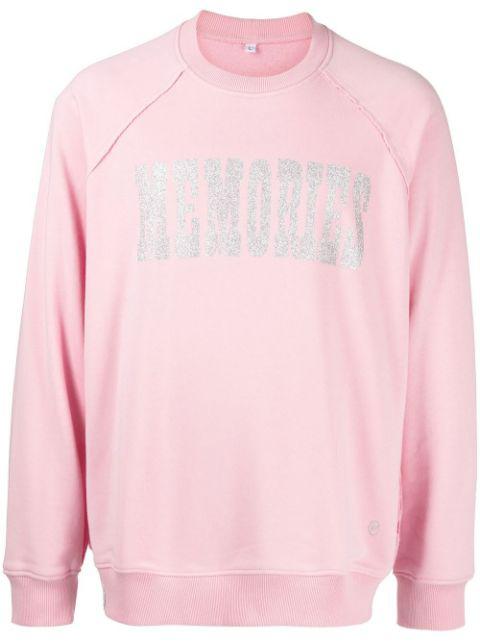 x Hiroshi Fujiwara slogan-print sweatshirt by STAIN SHADE