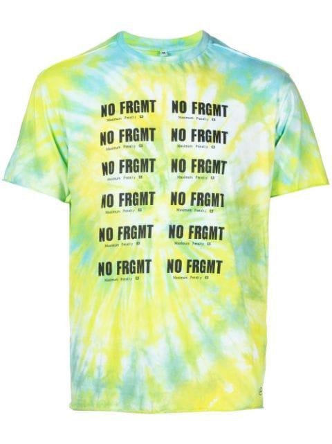 x Hiroshi Fujiwara tie-dye print T-shirt by STAIN SHADE