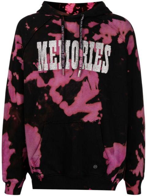 x Hiroshi Fujiwara tie-dye print hoodie by STAIN SHADE