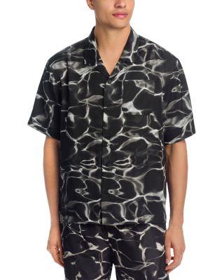 Black Water Camp Collar Shirt - Exclusive by STAMPD