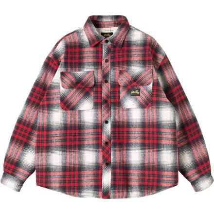 Quilted Plaid Overshirt by STAN RAY