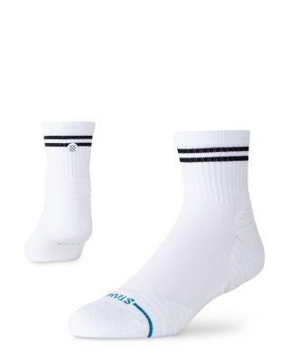 Lined Up Mid Quarter Socks by STANCE