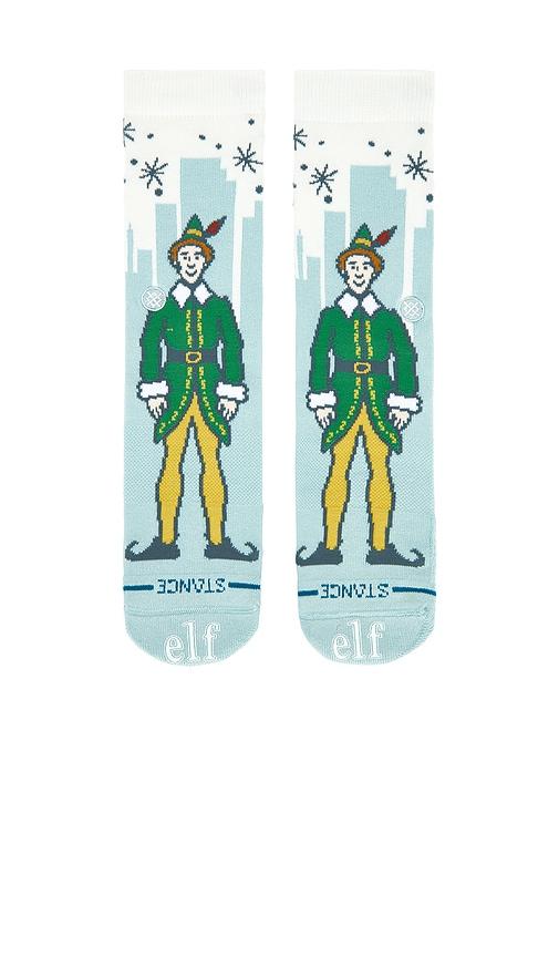 Stance Big City Elf Crew Socks in Blue by STANCE