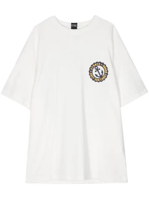 chest logo-print detail t-shirt by STANCE