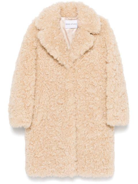 Camille Cocoon coat by STAND STUDIO