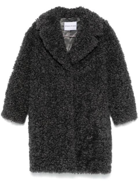 Camille Cocoon coat by STAND STUDIO