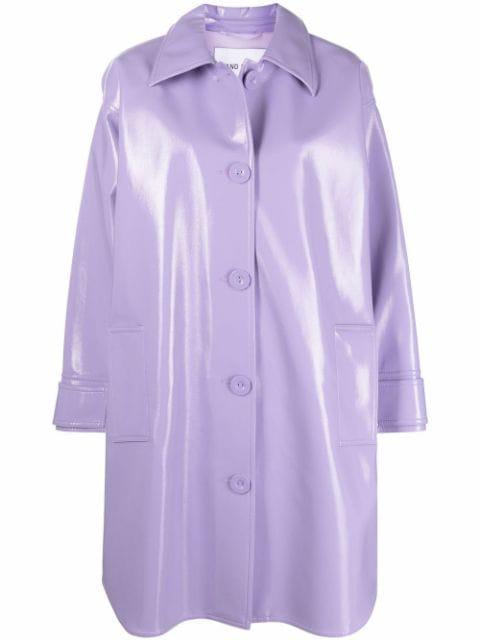 Kali single-breasted coat by STAND STUDIO