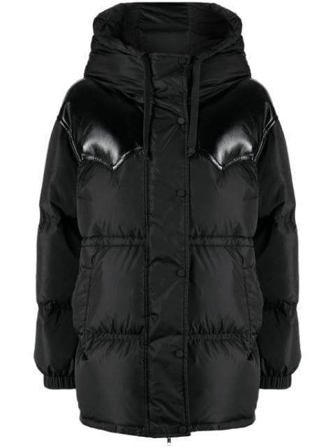 Matterhorn panelled padded coat by STAND STUDIO