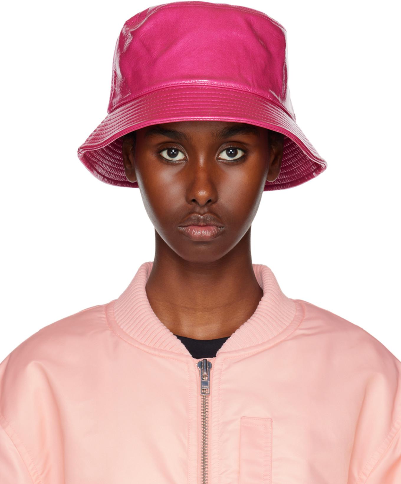 Pink Vida Bucket Hat by STAND STUDIO