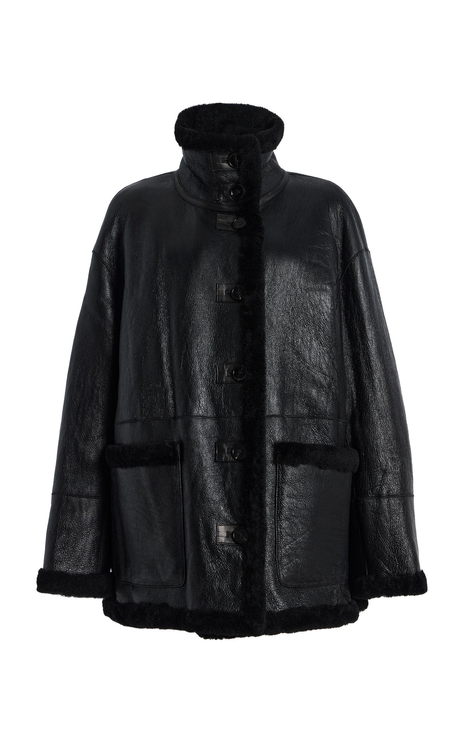Stand Studio Heather Reversible Shearling Jacket - Moda Operandi by STAND STUDIO
