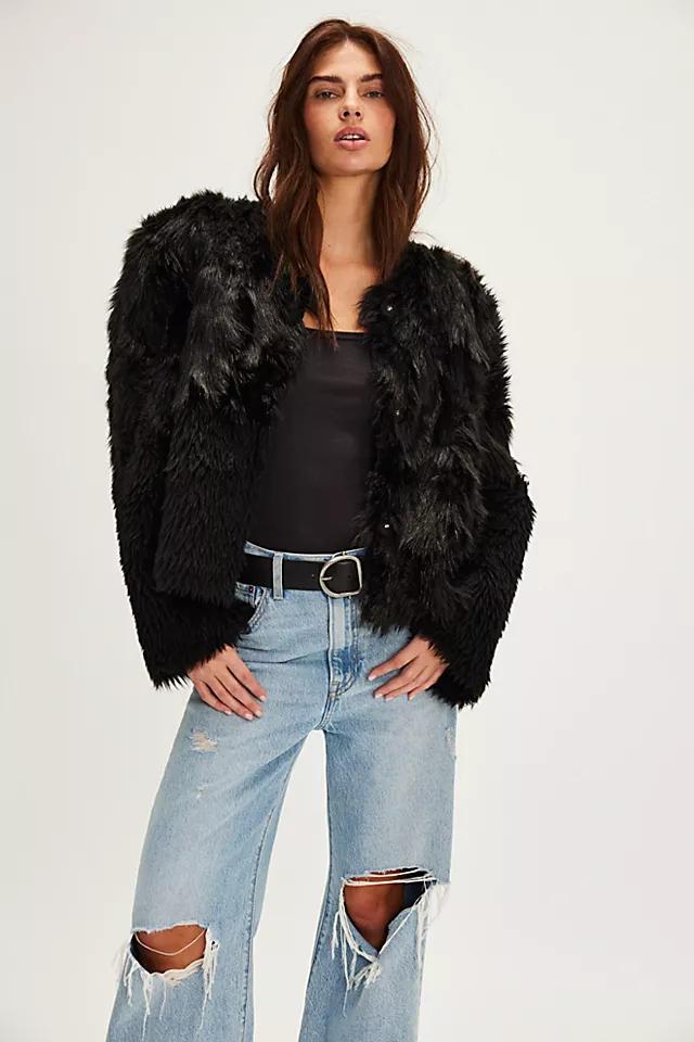 Stand Studio Hilma Fur Coat by STAND STUDIO