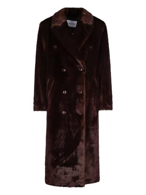 buttoned coat by STAND STUDIO