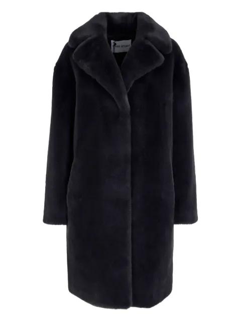 faux-fur coat by STAND STUDIO