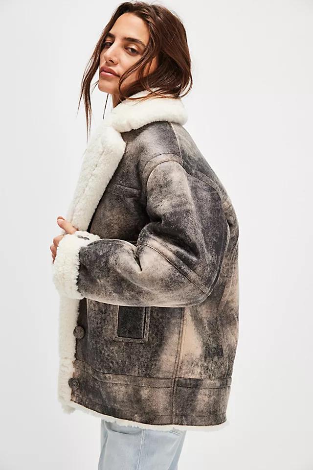 Stand Studio Louisa Shearling Jacket by STAND STUDIO | FREE PEOPLE