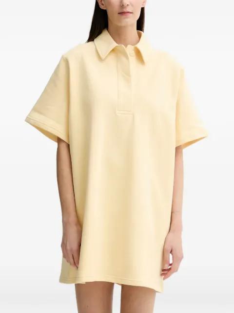 polo shirt dress by STAND STUDIO