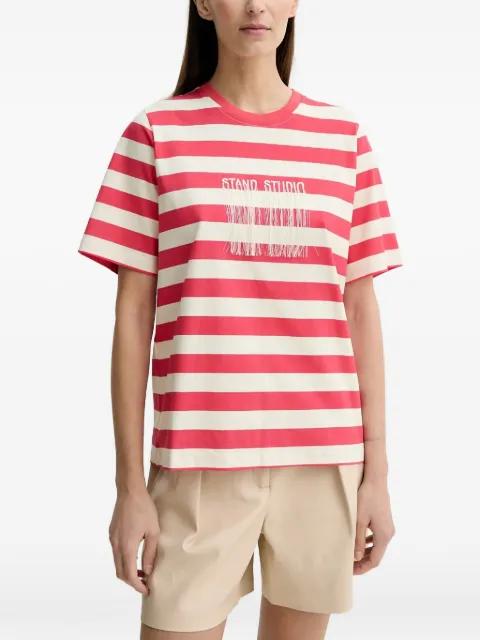 striped T-shirt by STAND STUDIO