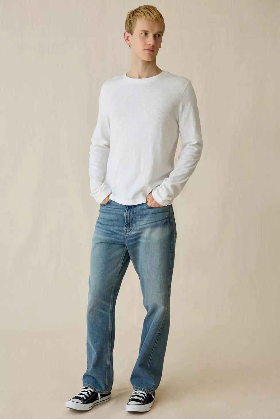 Standard Cloth Slub Long Sleeve Tee by STANDARD CLOTH