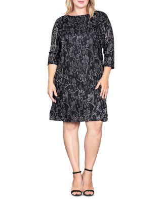 Printed Shift Dress by STANDARDS&PRACTICES