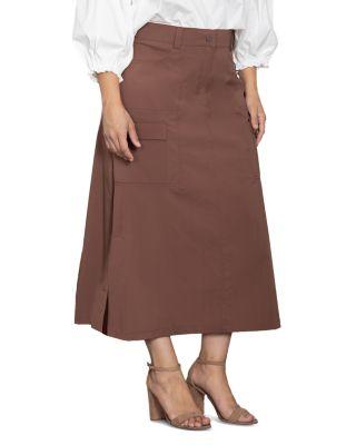 Snap Detail Cargo Skirt by STANDARDS&PRACTICES