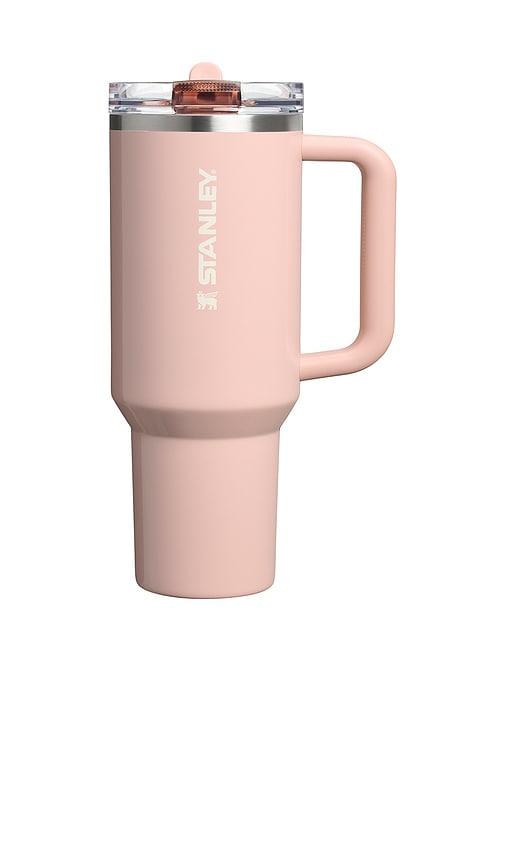 STANLEY The Quencher Flipstraw Protour Tumbler 40 Oz in Peach by STANLEY