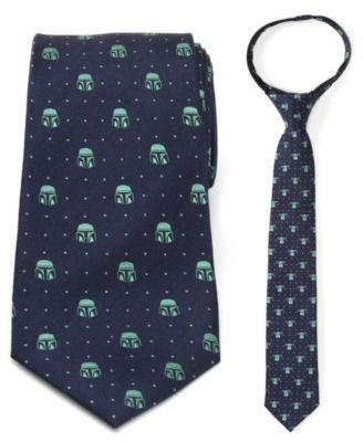 Father and Son Mondo and The Child Zipper Necktie Gift Set by STAR WARS