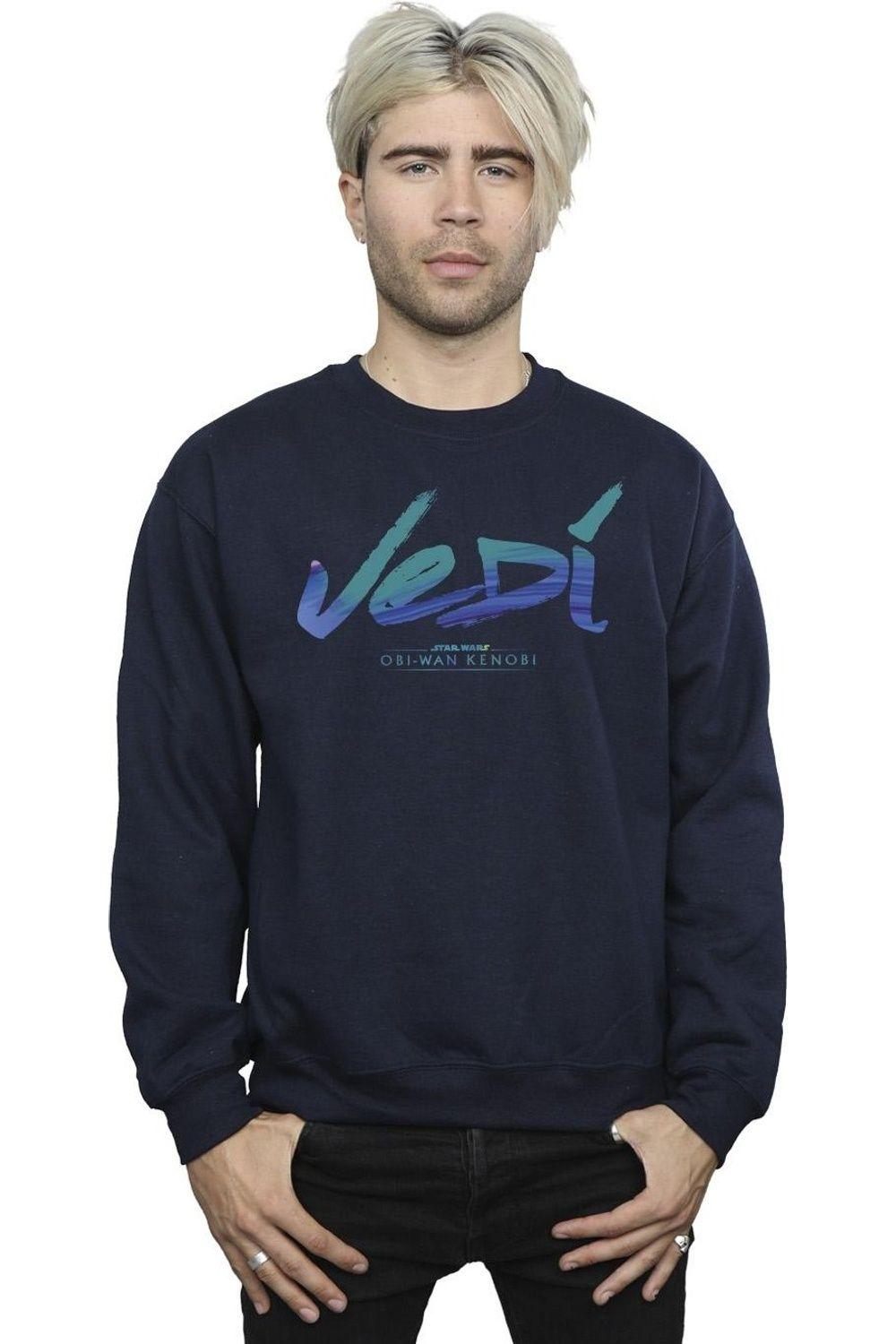 Obi-Wan Kenobi Jedi Painted Font Sweatshirt by STAR WARS