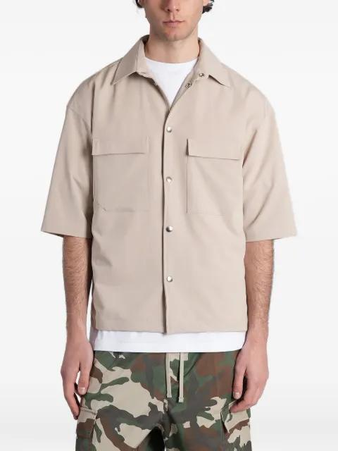 short-sleeved flap-pocket shirt by STATE OF ORDER