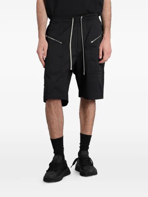 zip-pocket drawstring shorts by STATE OF ORDER