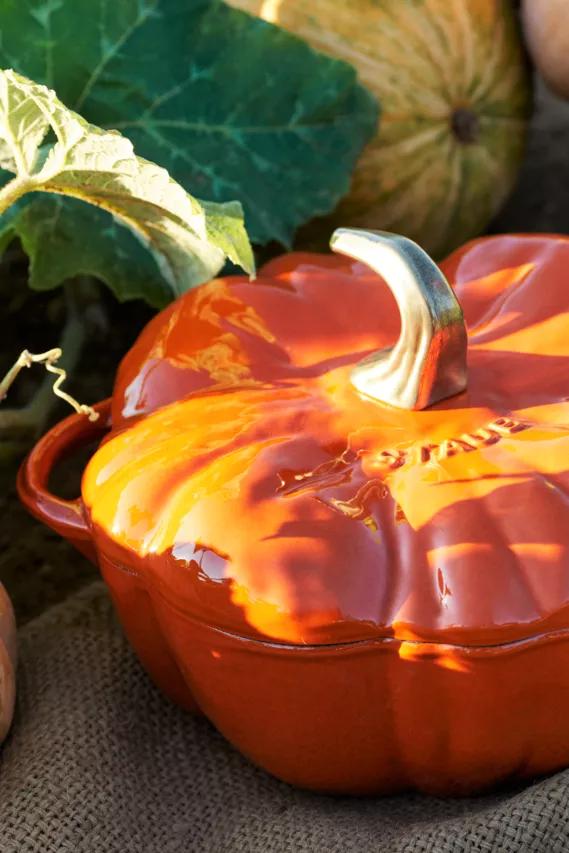 Staub Cast Iron 3.5-qt Pumpkin Cocotte by STAUB
