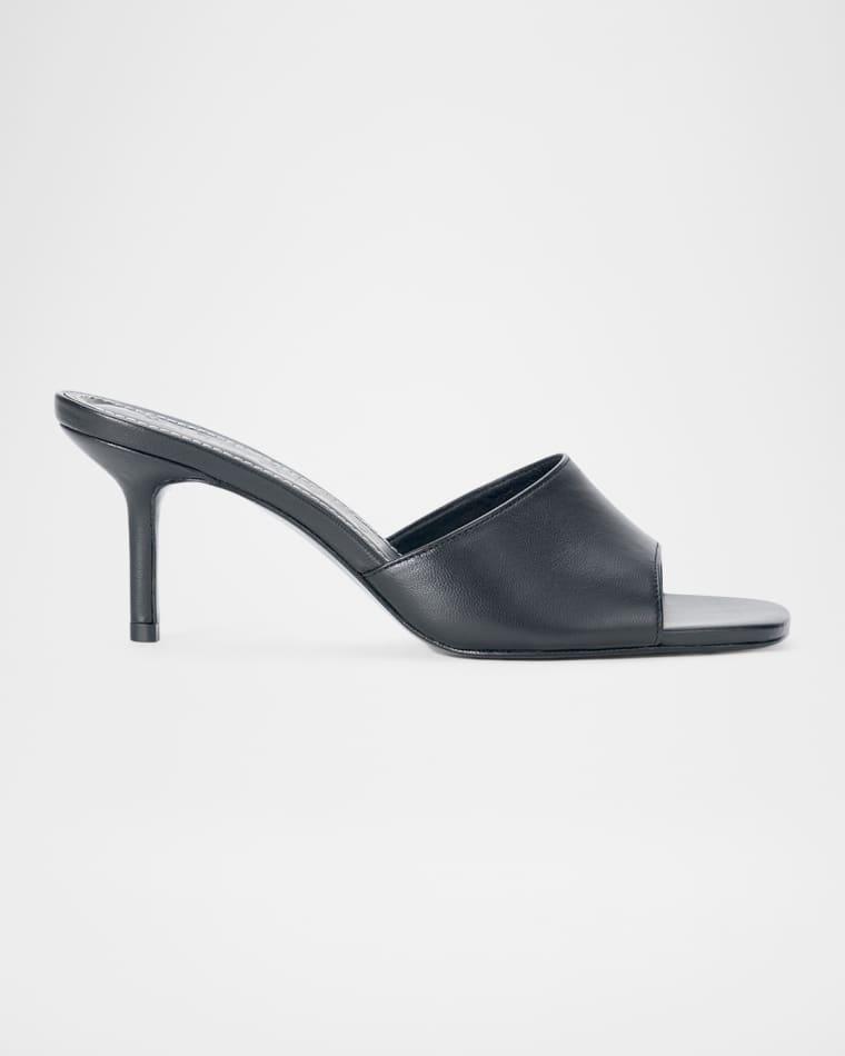 65mm Bea Leather Mules by STAUD