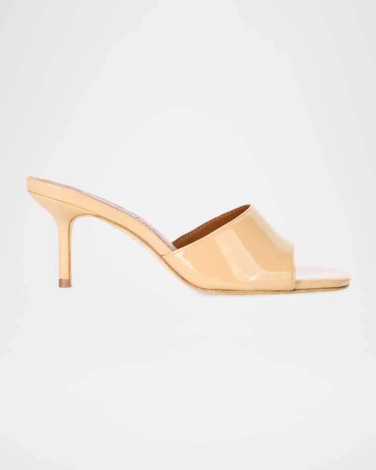 65mm Bea Patent Leather Mules by STAUD