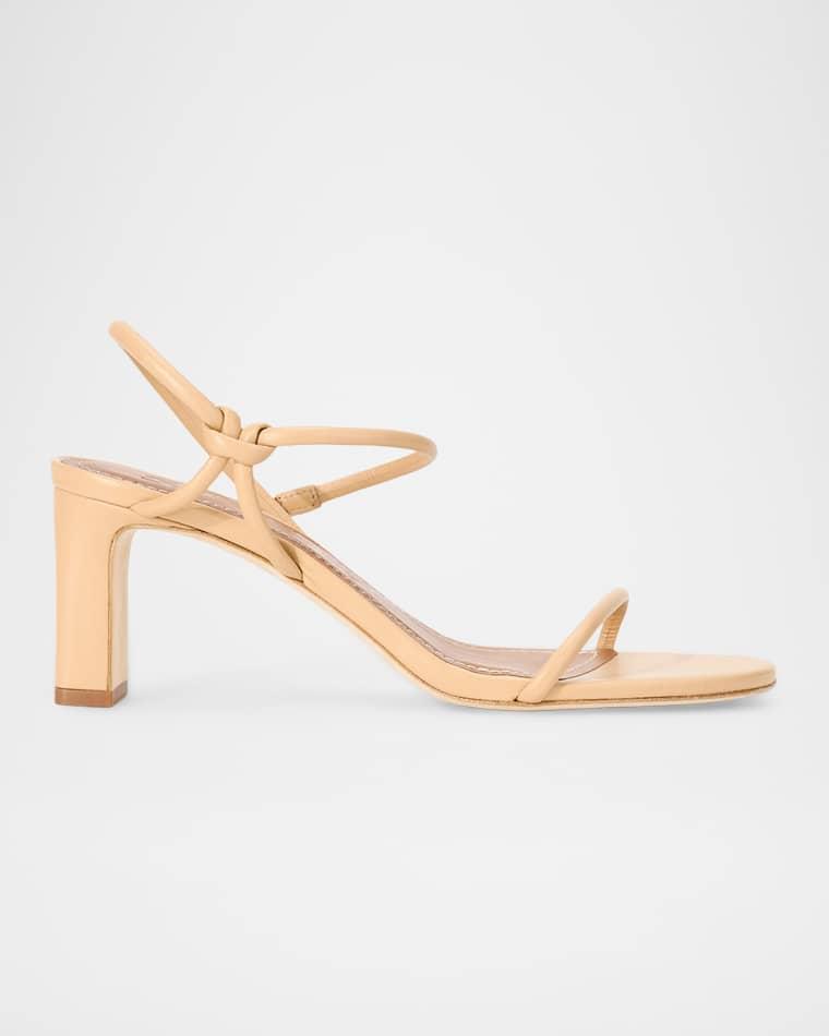 65mm Laurel Leather Sandals by STAUD