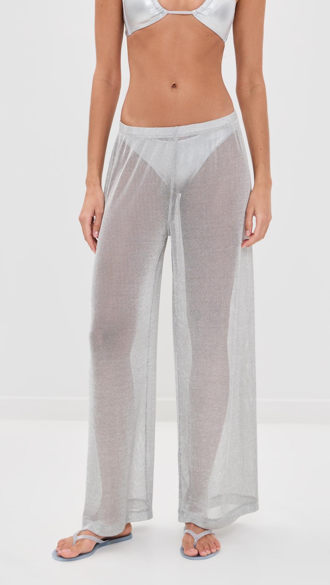 Ali Metallic Pants by STAUD
