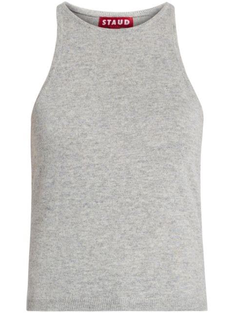 Ayana ribbed-knit tank top by STAUD