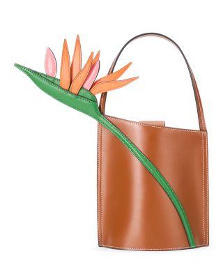 Bird Of Paradise Bucket Bag by STAUD