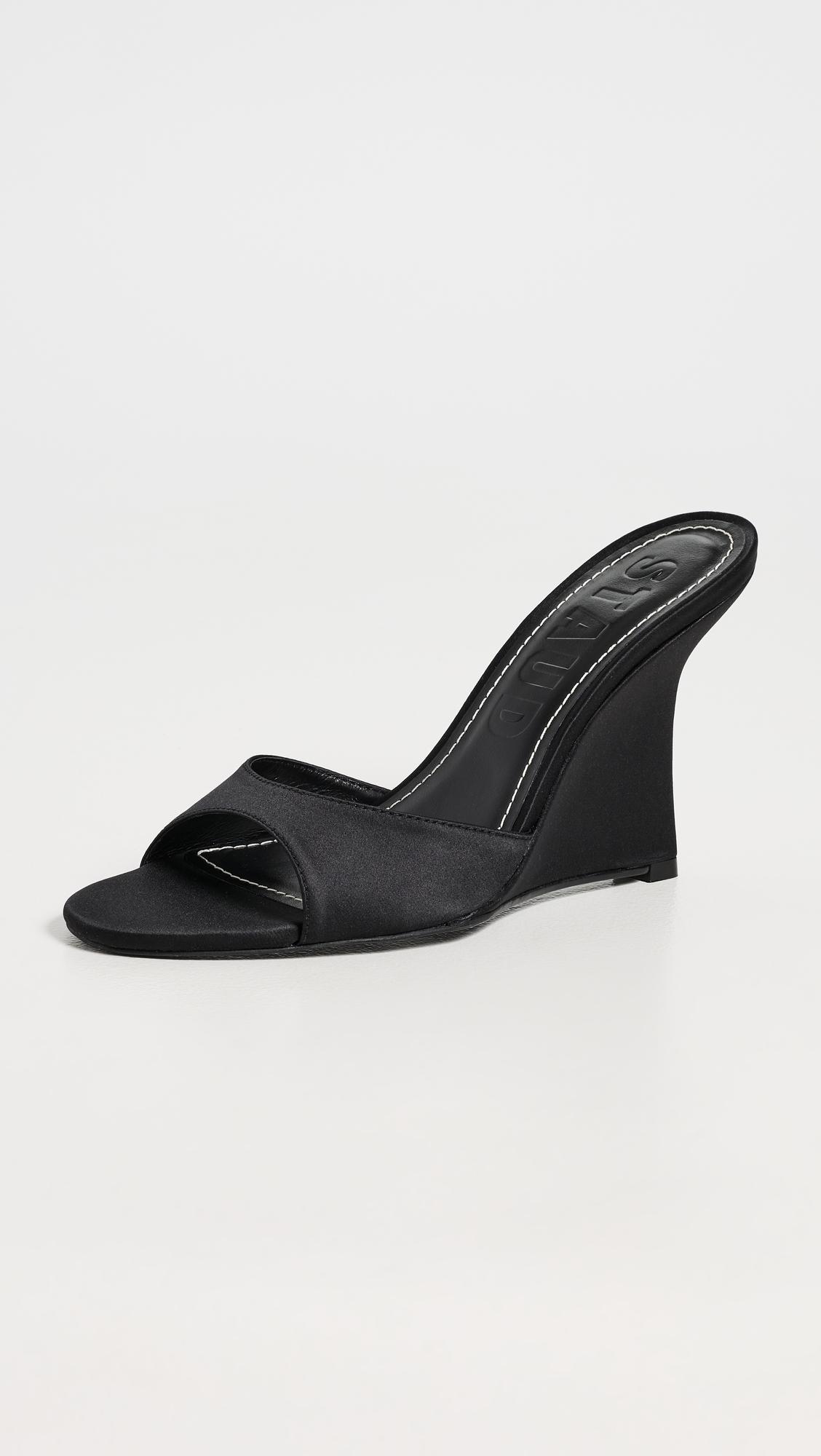 Brigitte High Wedge Sandals by STAUD