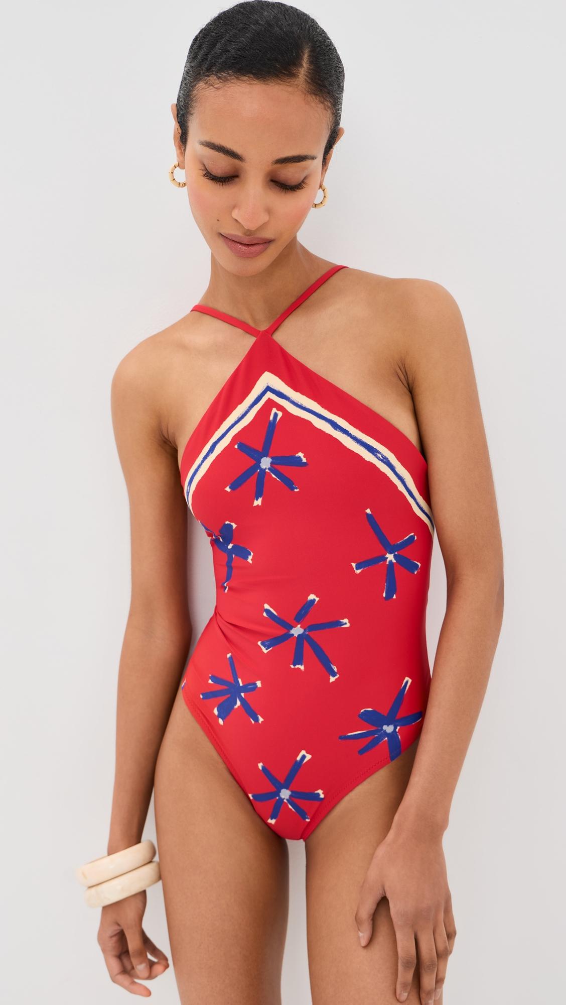 Cadence One Piece Swimsuit by STAUD