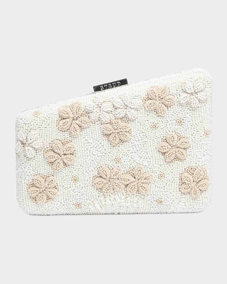 Carmella Beaded Clutch by STAUD