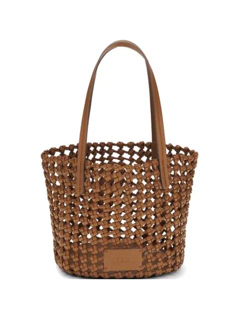 Caro woven bucket bag by STAUD