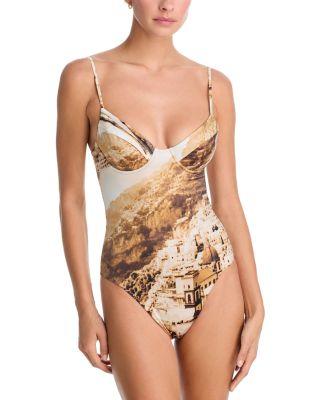 Caroline One Piece Swimsuit by STAUD