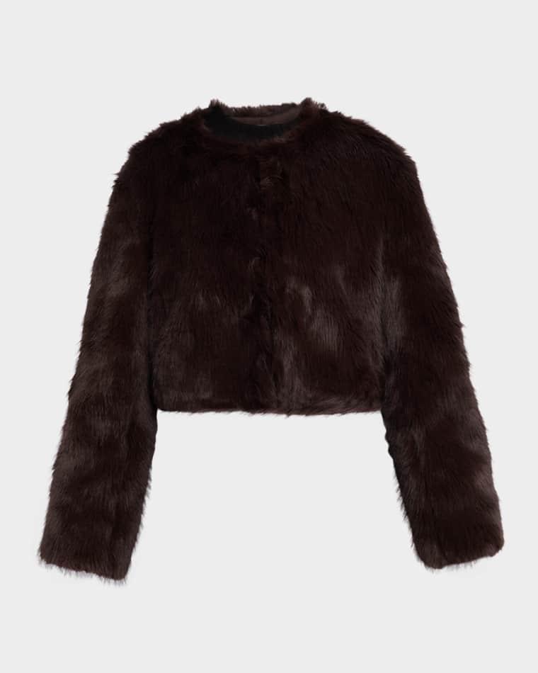 Casimira Faux Fur Jacket by STAUD