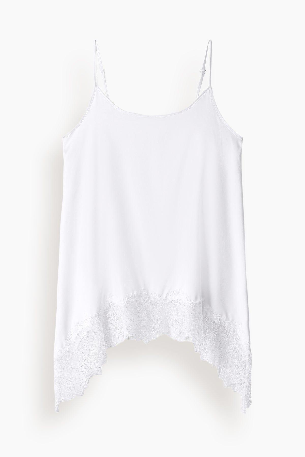 Chloe Silk Cami in Ivory by STAUD