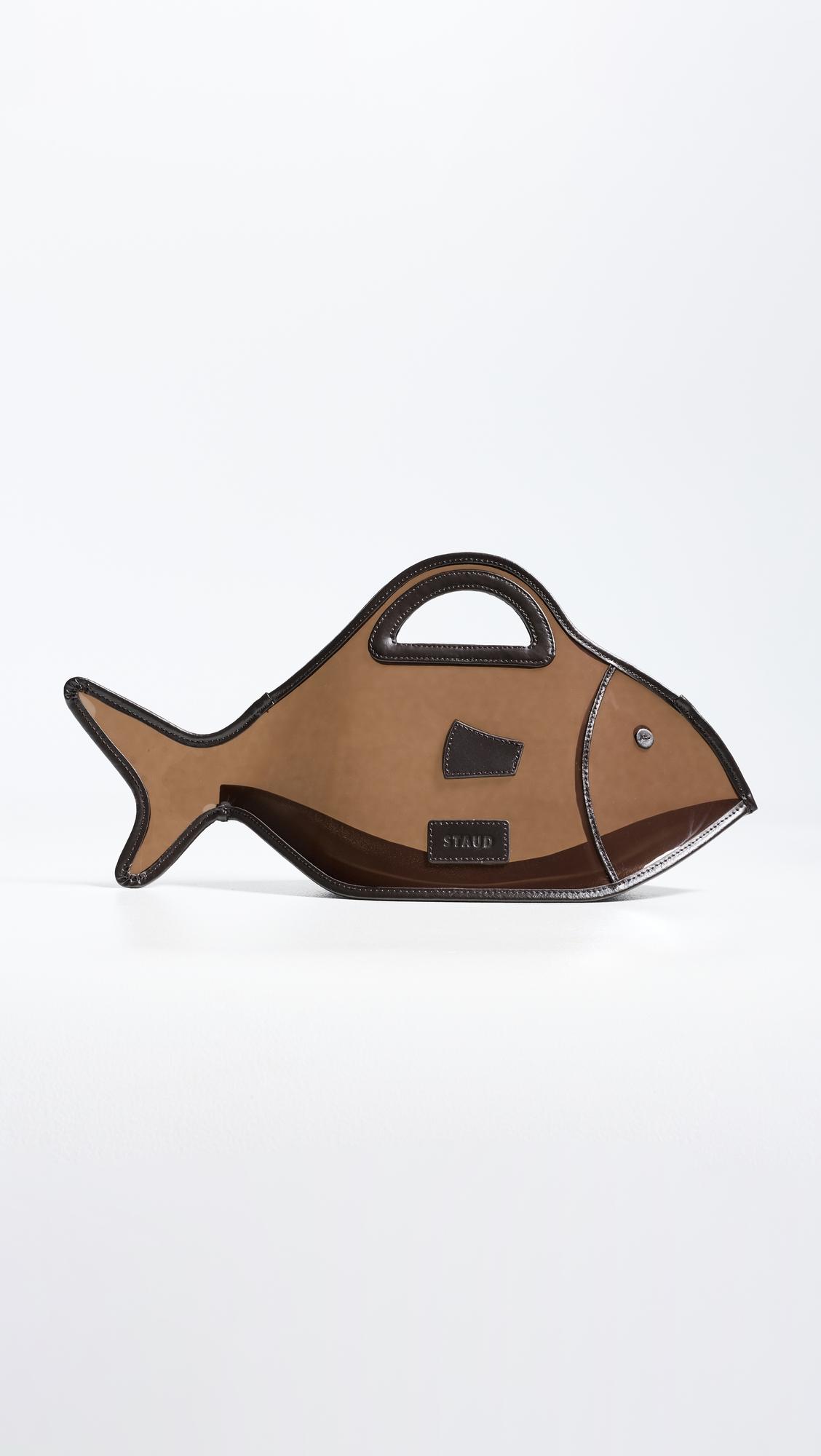 Cleo Fish Tote by STAUD