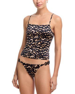 Cleo Tankini Top & Sisley Bikini Bottom by STAUD