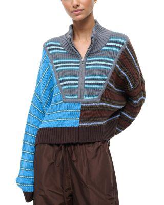 Cropped Hampton Sweater by STAUD