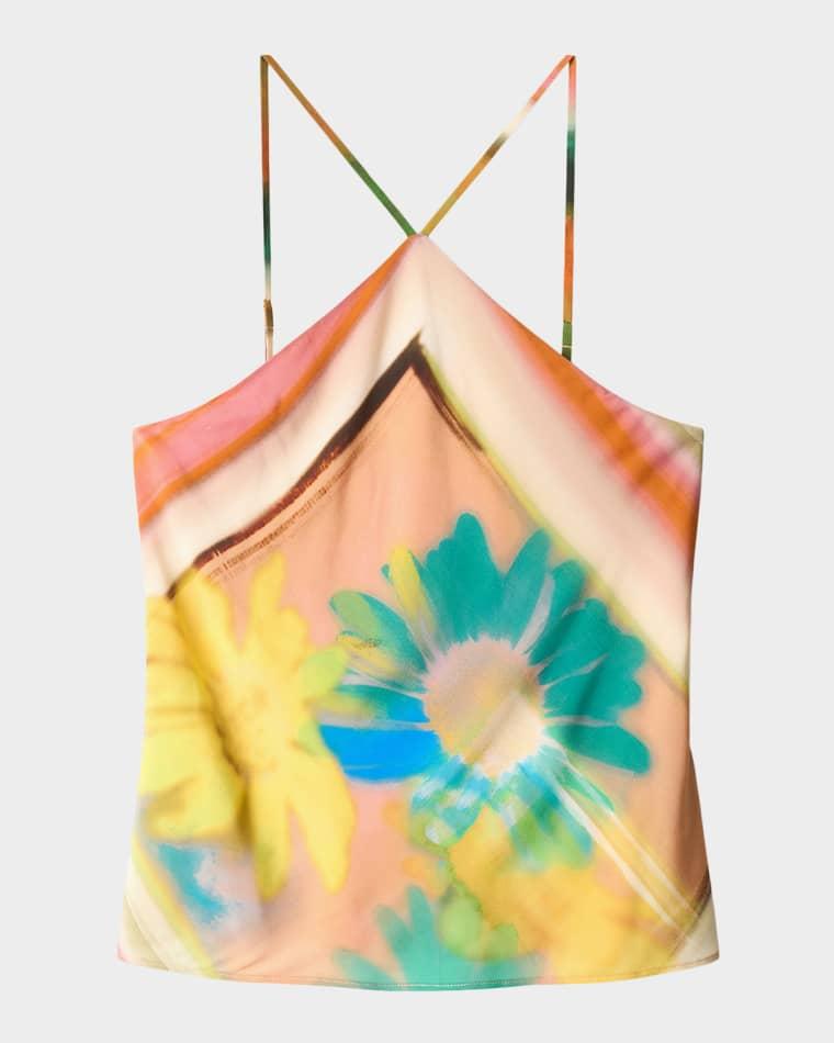 Cubism Sleeveless Top by STAUD