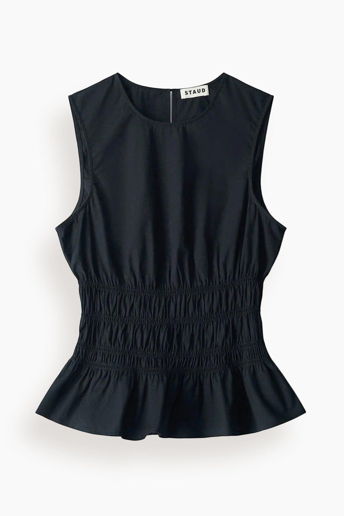 Culver Top in Black by STAUD